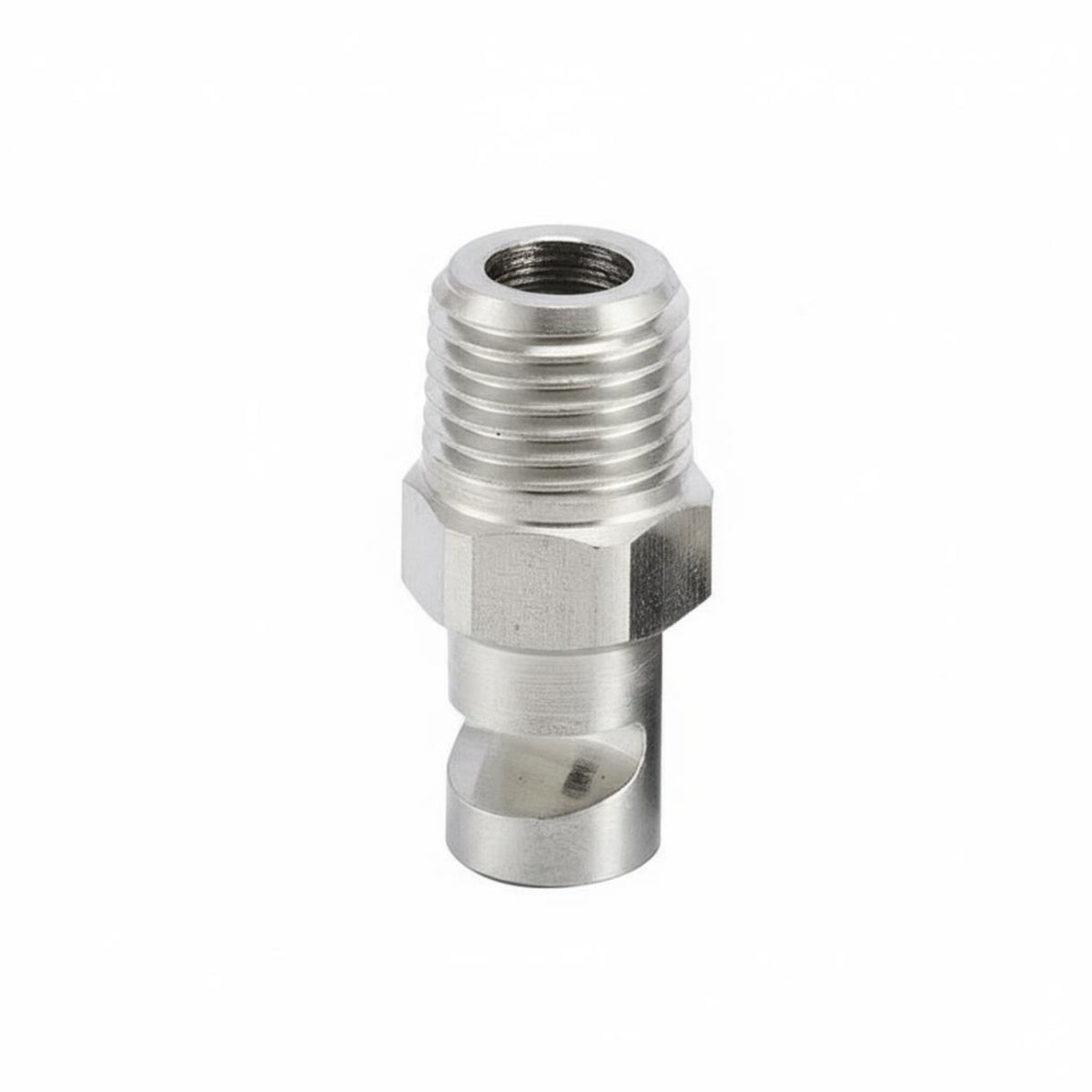 Stainless Steel Fan Nozzle Long-Lasting Stainless Steel Spray Nozzle Precise Flow Rate for Dust Control, Surface Treatment