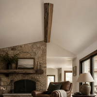 PU Faux Wood Beam for Ceiling and Pillar Decoration - Hollow Lightweight Design