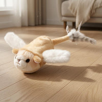 Flying Squirrel Cat Toy Simulated Sound   Electric Cat Toy Boredom Relief for Cats