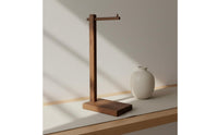 Hardwood Wood Bag Display Rack Photography Prop Wooden Handbag Stand Handbag Display Stand Space-Saving Countertop Purse Holder