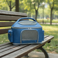 Carrier Bag with Mesh portableFriendly Cat Carrier with Top Handle Foldable Carrying Case for Cats