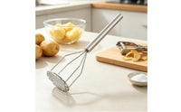 Potato Masher Stainless Steel Food Smasher Mashing Utensil for Chefs, Kitchen, Thanksgiving
