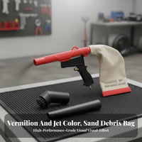 Powerful Suction Tire Debris Vacuum Gun Easy to Operate Pneumatic Cleaning Tool Sturdy Construction Workshop Equipment Ergonomic Handle for Auto Mechanics, DIYers, Car Enthusiasts, Garage