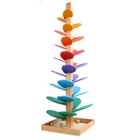 DIY Cross-Border Children's Educational Toy Rainbow Music Tree Wooden Ornament Kindergarten Gift Wholesale