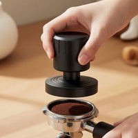 Tamper Constant Pressure Coffee Tamper with Stand Stainless Steel for Home Baristas