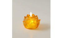 LED Lamp Powered Buddhist Altar Lamp Translucent Night Light for Buddhists, Practitioners, Shrine, Meditation Room