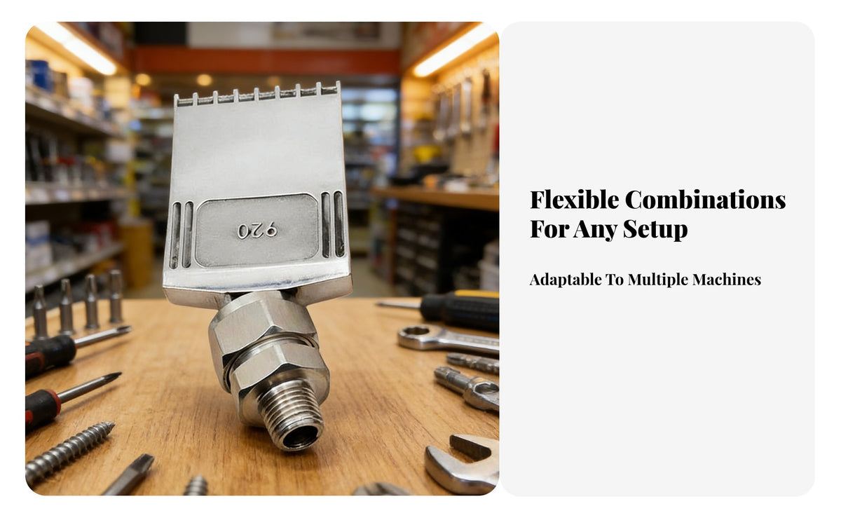 Stainless Steel Air Resistant 16-Hole Wide Air Current 16 Hole Dust Blowing Nozzle for Dehydrating, Cleaning, Cooling