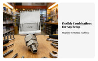 Stainless Steel Air Resistant 16-Hole Wide Air Current 16 Hole Dust Blowing Nozzle for Dehydrating, Cleaning, Cooling