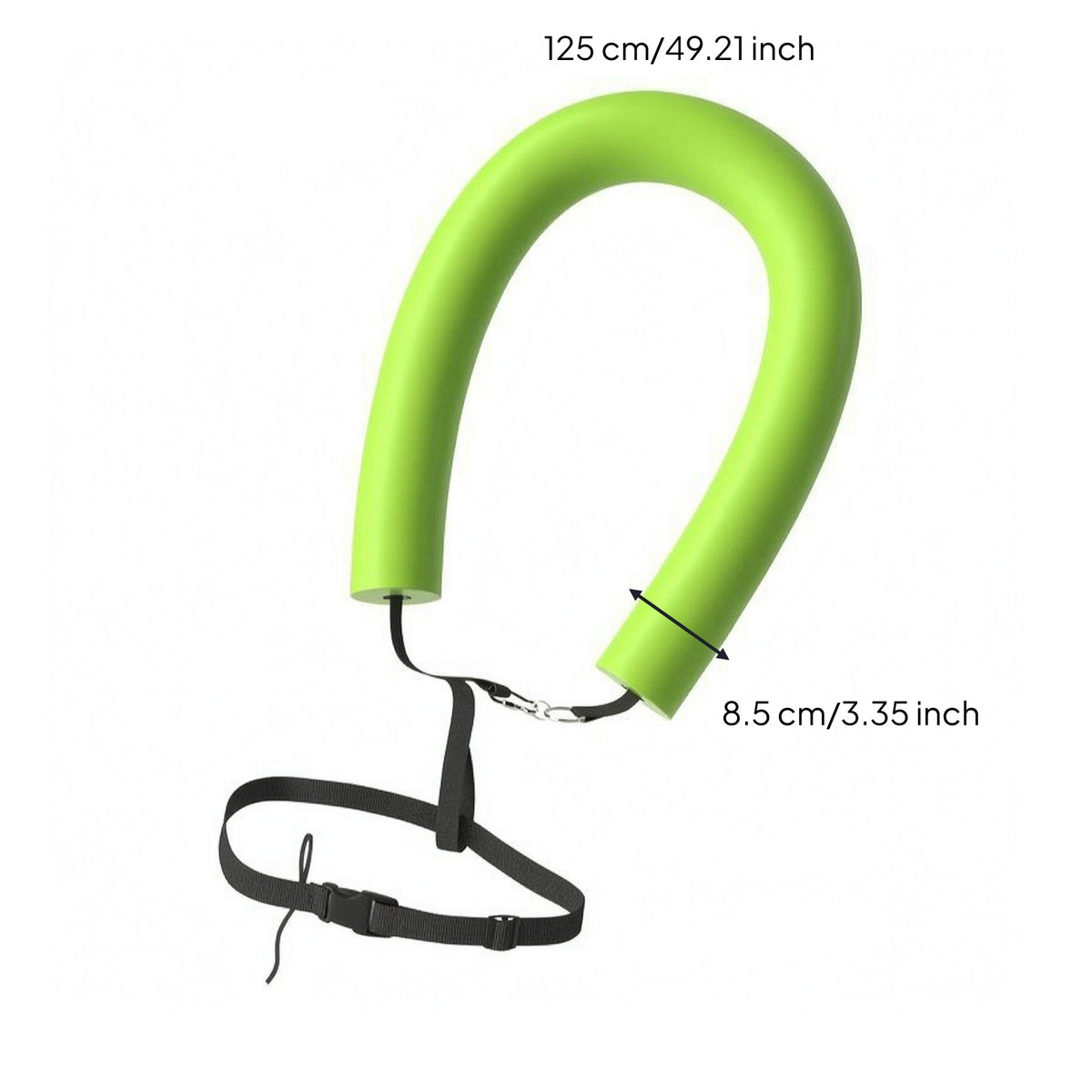 High-Density Swim Flotation Stick Inflatableinflatable-Free Floating Stick Adjustable Floating Bar Safety Waist Belt