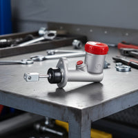 Brake Master Cylinder with Reservoir Compact Hydraulic Brake Master Cylinder Metal for DIY Mechanics, Trailers, RVs, Utility Vehicles