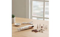 Nail Drill with LCD Display Portable Nail Grinder Pen E-File Rechargeable for Beginners, Travel, Home