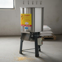 Heavy Duty Feed Grinder Crusher High Power Container Food Shredder Sharp Blade Poultry Feed Chopper Easy to Operate for Farmers, Livestock Owners, Home, Factory