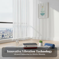Non-Slip Design Whole Body Vibration Machine Low Noise Vibration Plate Exercise Machine Wireless Controller Control Fitness Shaker Plate Resistance Bands Included for Beginners, Adults, People with Sedentary Lifestyles, Home Gym, Living Room, Indoor