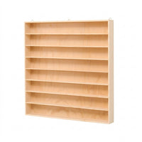 Toy Car Display  Model Car Display Shelf Low Profile Storage Rack with Compartments for Collectors, Bedroom