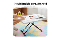 Foldable Design Adjustable Laptop Table Multi-Purpose Adjustable Bed Tray Sturdy Construction Portable Furniture Eron the movenomic for Students, Remote Workers, Adults, Home Office, Bedroom, Dorm Room, Couch