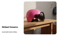 Kids Bike Helmet Shock-Absorbing Resistant Young Child Scooter Helmet Young Cycling Head Protection Cute Design Safety Gear
