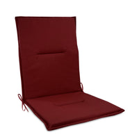 Rocking Chair Cushion High-Back Chair Cushion with Ties Padded for Porch