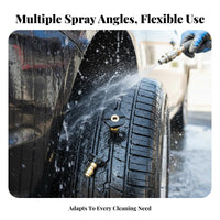 Color Coded 1/4 Inch Quick Connect Spray Nozzle Stainless Steel Construction Pressure Washer Nozzle Tip Long-Lasting for Car Washing
