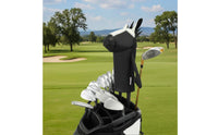 Golf Wood Cover PU Leather Wood Headcover Shielded Driver Head Cover for Travel