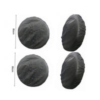 Waterproof Spare Tire Cover Sunproof Rear Tire Cover Dustproof Vehicle Accessory Resistant for Outdoor, Travel