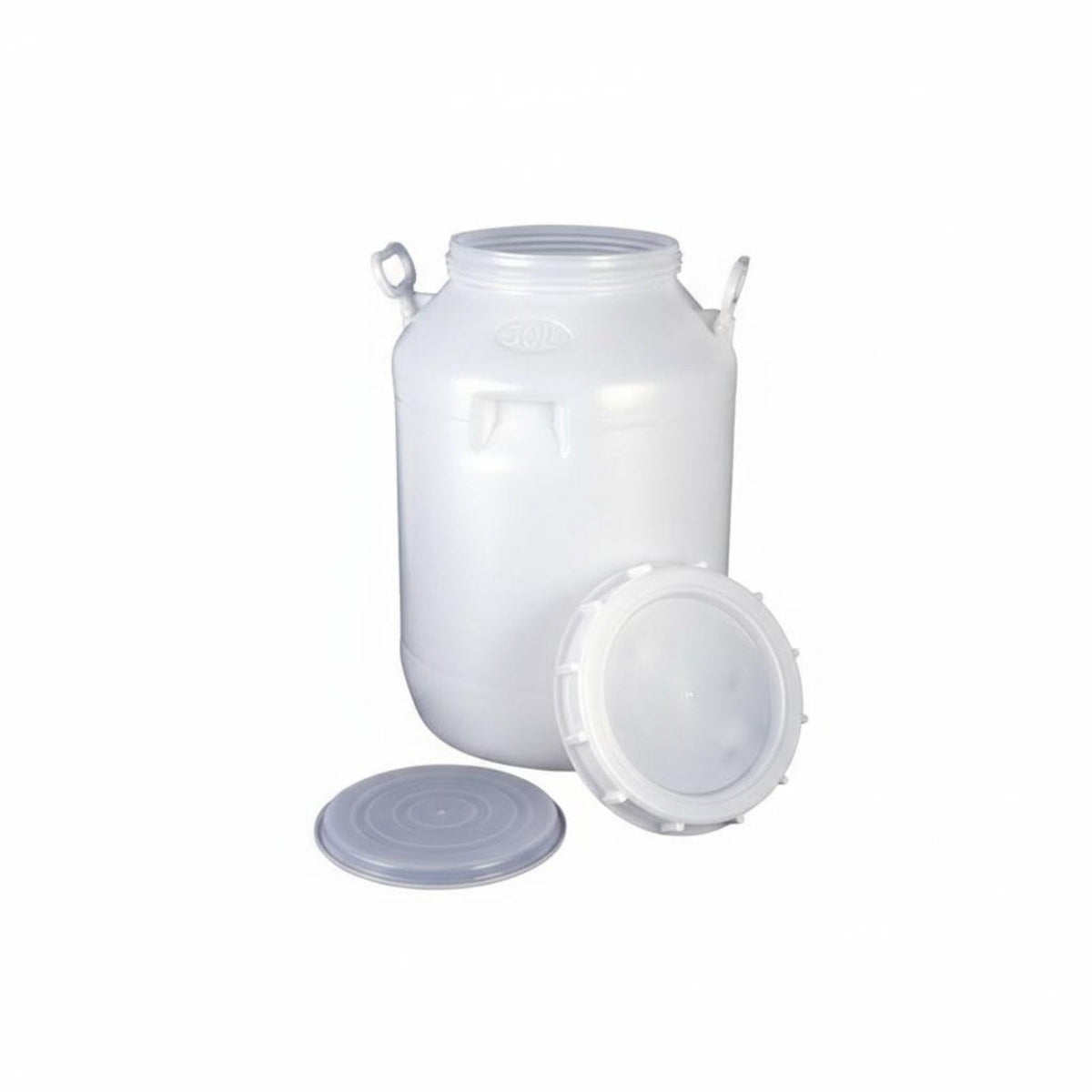 Food Grade Fermentation Container Versatile Food Grade Water Barrel Plastic Barrel with Lid Leakproof Closure for Garden