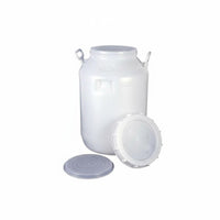 Food Grade Fermentation Container Versatile Food Grade Water Barrel Plastic Barrel with Lid Leakproof Closure for Garden