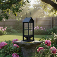 Steel Feeder House Shaped Bird Feeder Decorative Hanging Bird Feeding Station Weatherproof Garden Decor for Backyard