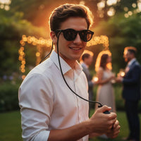 Funny Water Sprinkling Prank Sunglasses Reusable for Parties