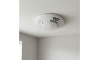 Photoelectric Fire Detection Device Easy Installation Standalone Fire Alarm Battery Operated Smoke Monitor High Sensitivity