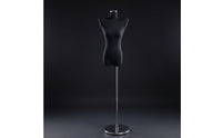 Female Torso Mannequin Floor-Standing Mannequin with Stand Professional Clothing Display Torso for Boutiques
