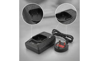 Replacement Cordless Tool Battery Charger Compact Charger with Cradle for DIYers, Technicians, Workshop, Garage