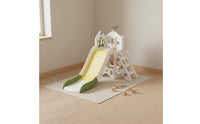 Material Indoor Slide and Swing Set Easy Assembly Toddler Climber and Slide Playset Develops Physical Skills Indoor Outdoor Playground Phthalate-Free-Safe for Toddlers, Infants, Home, Playroom