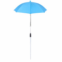 Waterproof Plant Umbrella with Ground Stake Sturdy Telescopic Plant Shade Compact Garden Shade Umbrella Portable for Planters, Balcony, Patio
