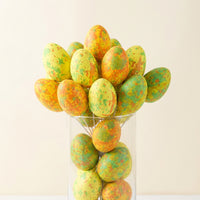 Easter Egg Stake Assorted Patterns Foam Egg on Festive Design Easter Arrangement Stake for Adults, Table Centerpiece, Floral Arrangements, Garden