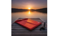 Automatic Inflation Inflatable Camping Mattress Soft Textile Double-Size Air Mattress High-Resilience Sponge Fill Self Inflating Sleeping Sleeping Surface Cm Thick for Tent Use