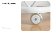 360° Swivel Baby Stroller Replacement Wheel Quiet Rolling Baby Stroller Replacement Wheels Long-Lasting for Infants, Toddlers, Indoors