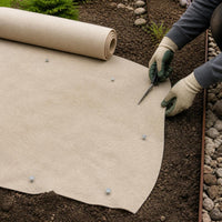 Geotextile Fabric for Gardening, Permeable Non-Woven Polyester for Planters and Drainage