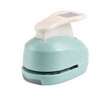 Compact Handheld Paper Punch Low-Profile Lever Punch Easy to Use One-Handed for Scrapbooking, Journaling