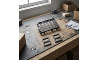 Lattice 1:64 Scale Roof Rack Molded Frame Slatted Roof Cargo Rack for Collectors
