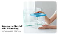Buoyant Aquatic Creature Breeding Box High Clarity Aquatic Creature Breeding Box Aquatic Habitat Hatchery Vented