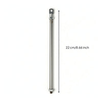 Adjustable Reciprocating Linkage Rod Assembly Threaded Rod with Connector Plate Polished Connecting Link Metal for Hobbyists