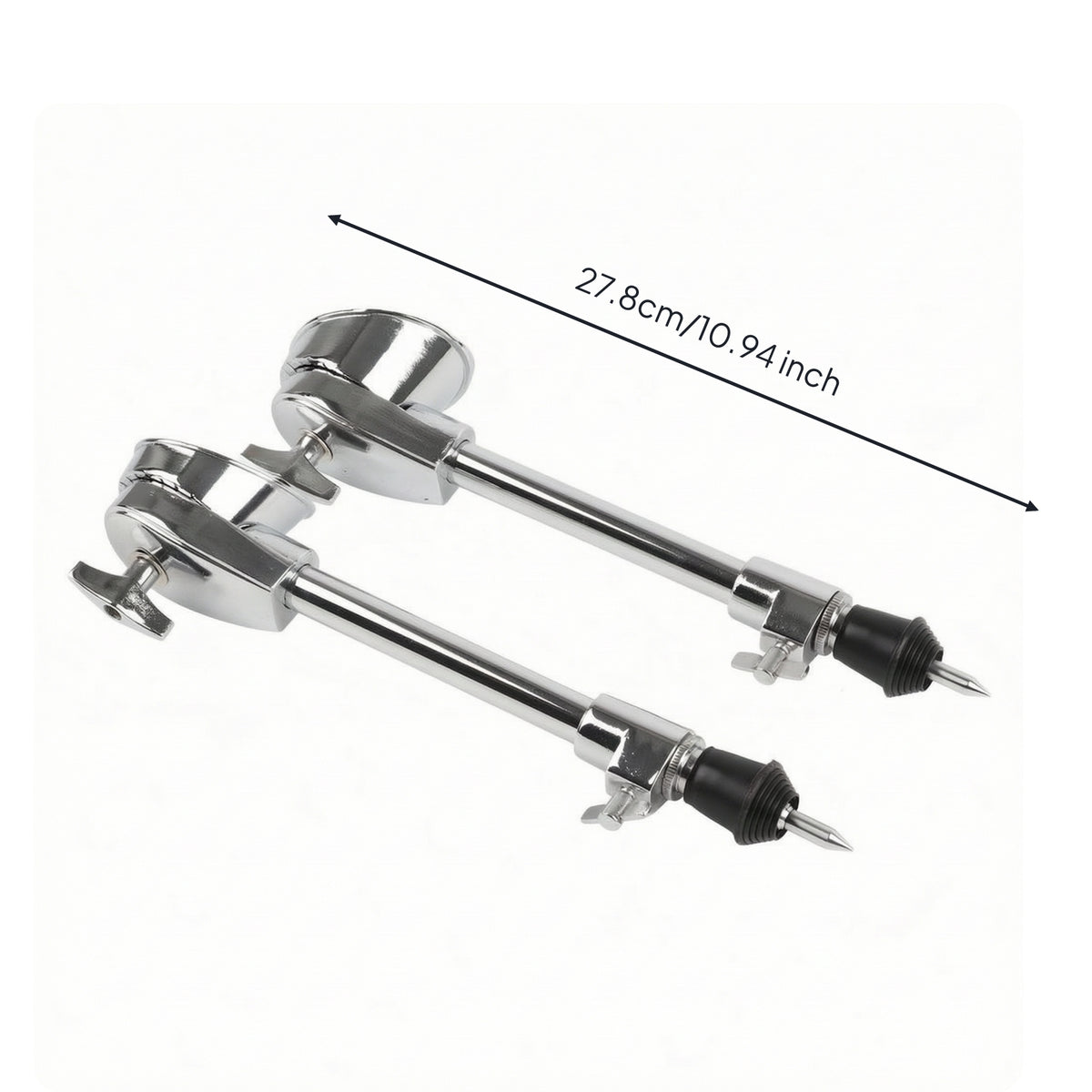 Bass Drum Legs Telescopic Drum Set Legs Adjustable Hardware for Percussionists