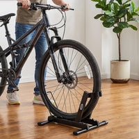 Steady-lShaped Bike Stand Sturdy Insert Bike Stand Long-Lasting Cycle Parking Rack Indoor and Outdoor Use for Garage