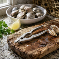 Clam Opener Stainless Steel Clam Tongs Multi Functional for Home Cooking