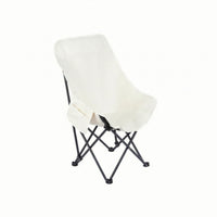 Stable Frame High-Back Moon Chair Oversized Outdoor Seat for Sketching