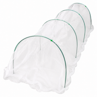 Garden netting against rabbits and insects, white, 40 cells, 3x4.6 m