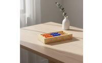Wooden Abacus Educational Abacus Counting Frame Sturdy Learning Toy Smooth for Children, Classroom, Home School