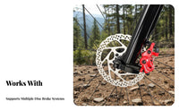 Mechanical Disc Brake Caliper Wide Compatibility Mountain Bike Disc Brake