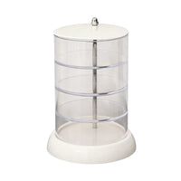 Multi-Layer Jewelry Storage Box Rotatable Rotating Jewelry Minimalist Style Style Hair Accessory Holder