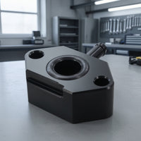 Forced-Induction Tap Aluminum Alloy Vacuum Adapter Vacuum Adaptor with Screws Black Boost Tap Fitting Machined for Tuner